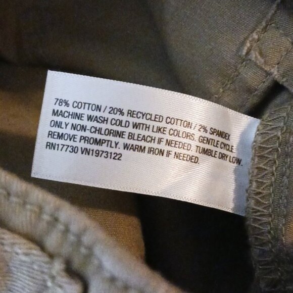 Universal Thread Skirt Tan Midi Cargo Pockets Casual Womens - Picture 9 of 9